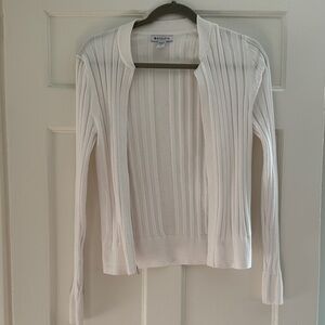 Athleta White Women's Open-Front Cardigan